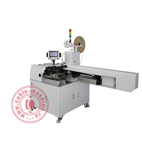 Автоматический станок обработки шлейфов с опрессовкой и лужением KS-R6N